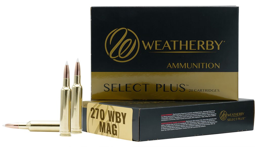 Weatherby Weatherby Select Plus Ammo 270 WBY Mag