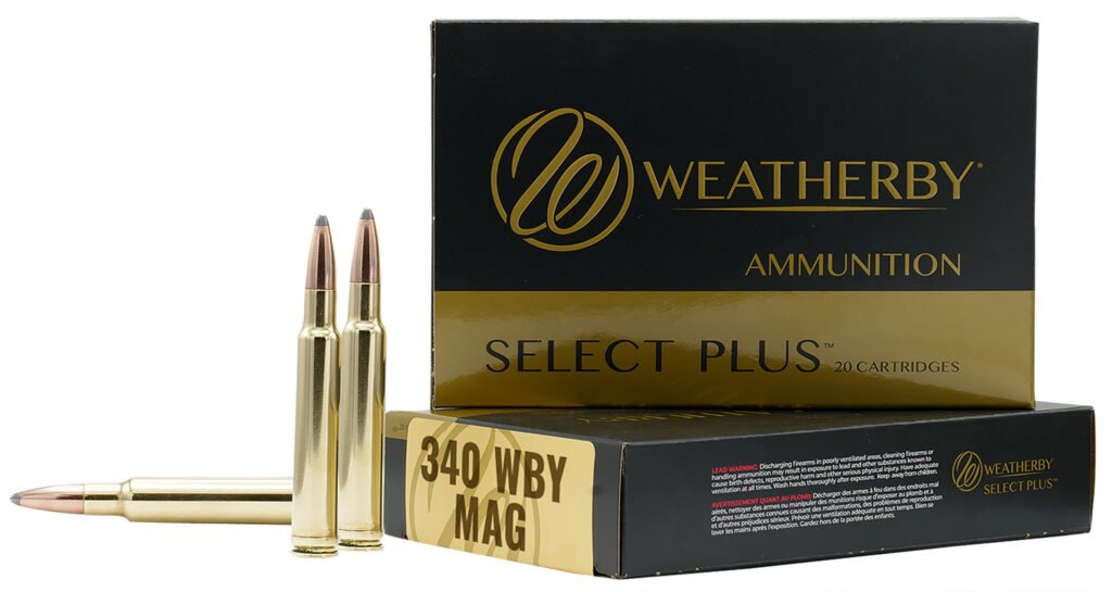 Weatherby Weatherby Select Plus Ammo 340 WBY Mag