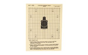 ACTION TGT 25 METERS DOD M16A2 100PK