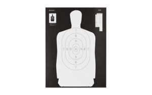 ACTION TGT B34 BLK/WHT SILHO 100PK