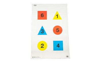ACTION TGT COMMAND TRNG TGT 100PK