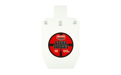B/C 1/3 IPSC SILHOUETTE TARGET WHT