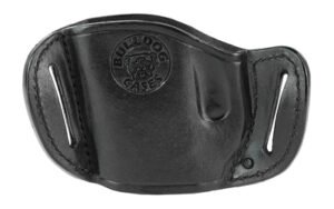 BULLDOG MOLDED LEATHER BLK RH LRG