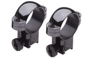BURRIS HIGH 1" .22 RNGS  STEEL BK