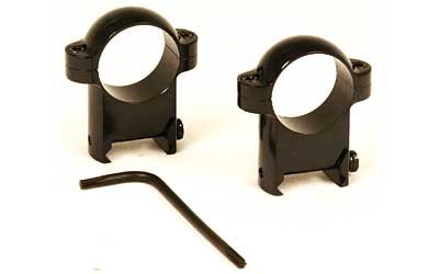 BURRIS HIGH 1" ZEE RINGS BLK