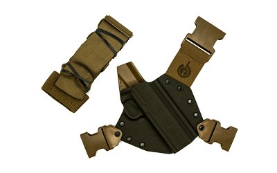 GFI KENAI RH 1911 W/RAIL OE GRY/COY