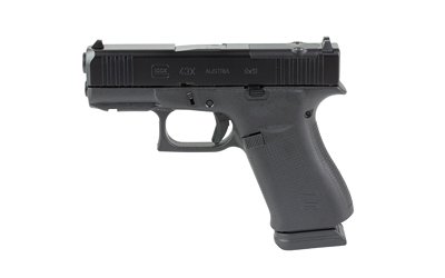 GLOCK 43X 9MM 15RD MOS FS BLK