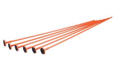 GSS RIFLE ROD .22 CAL 6PK ORANGE