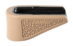 HOGUE 9MM RUB GRP PAD 6RD FDE