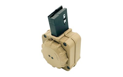 PROMAG AR-15 5.56 DRUM 65RD POLY FDE
