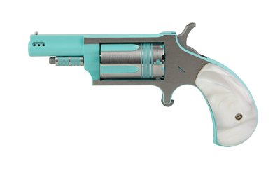 NAA MINI REV IRIS 22WMR 5RD TURQ/SLV