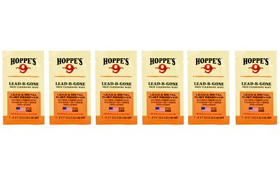 HOPPES LEAD BE GONE WIPE 6 COUNT
