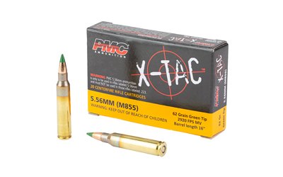 PMC XTAC 5.56 62GR GT M855 20/1000