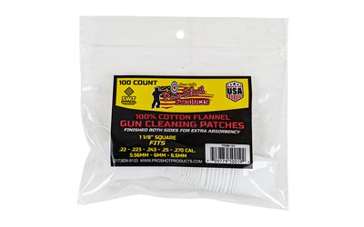 PRO-SHOT PATCH .22-.270CAL 100CT