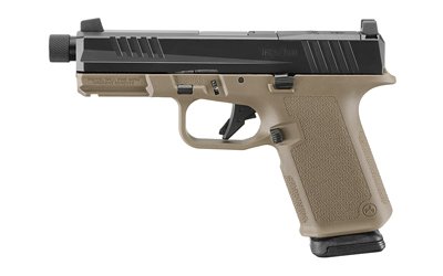 RUGER RXM 9MM 15RD OR NS 4.5" TB FDE