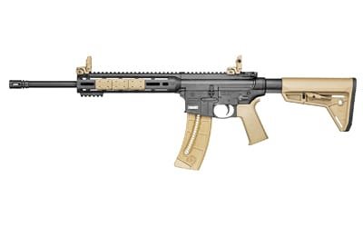 S&W M&P15-22 22LR 16" 25RD FDE THRD