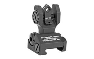 TROY FLDNG REAR DI-OPTC SGHT TRIT BK