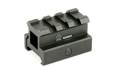UTG .83" HIGH 3-SLOT MED CMPCT RISER