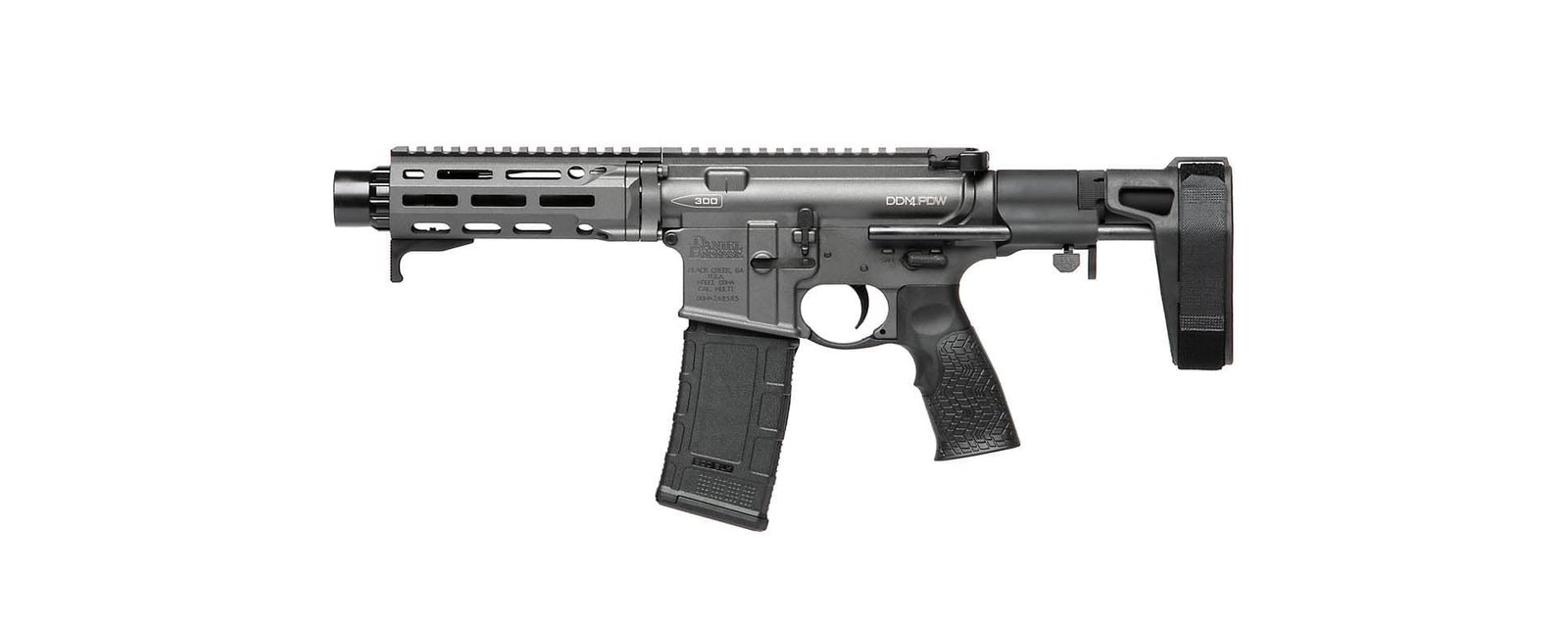 Daniel Defense DDM4 PDW Pistol 300 AAC Blackout