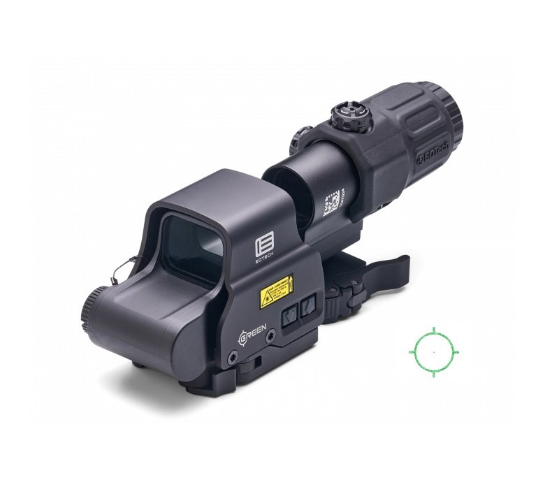 EO Tech EXPS2-0 Green w/ 3x Magnifier