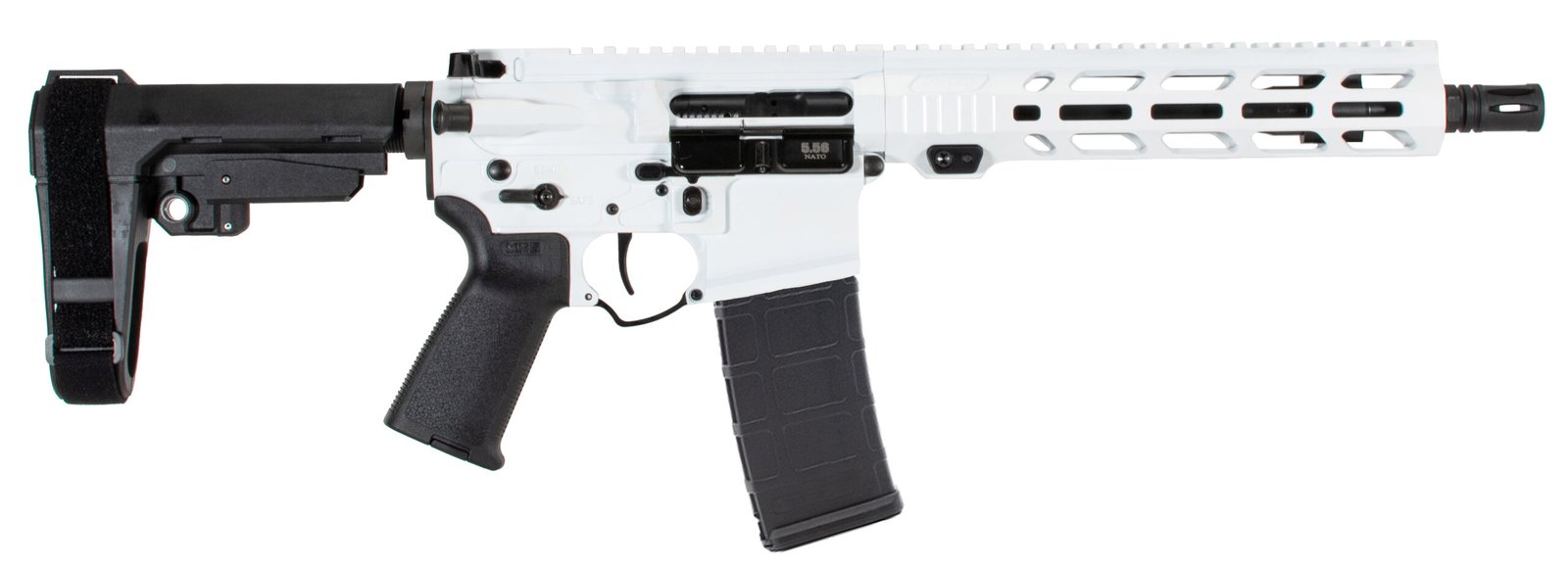 APF 5.56 PISTOL 2.0 10.5 WHITE MLOK