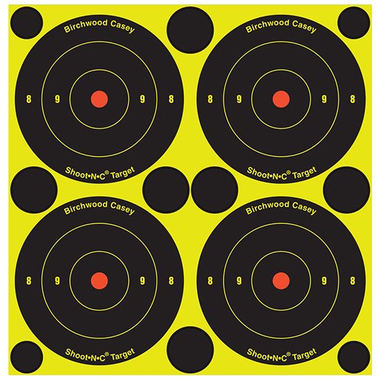 BC SHOOT-N-C 3 BULLSEYE 240 TARGETS
