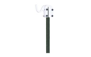B/C T-POST TARGET HOOK WHITE