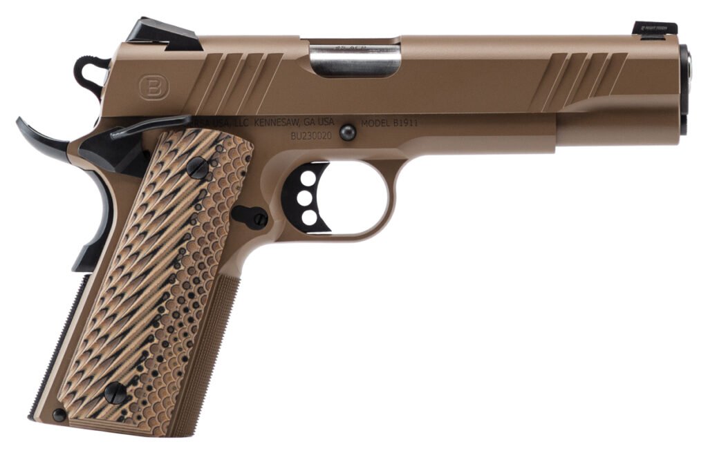 BERSA B1911 45ACP 5 FDE NS 8RD