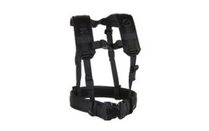 BH LOADBEARING SUSPENDERS/HRNS BLK