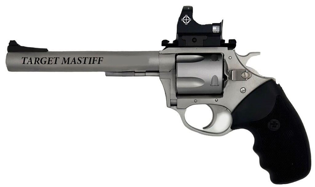 CA TARGET MASTIFF 9MM 6 SS FULL GRIP 5RD OPT
