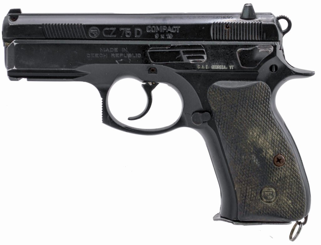 CENT CZ 75D COMPACT 9MM PARA ALLOY W/RAIL GOOD