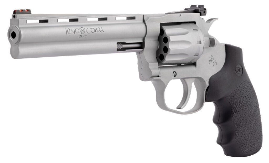 CLT KING COBRA 22LR 6 MATTE SS HOGUE 10RD