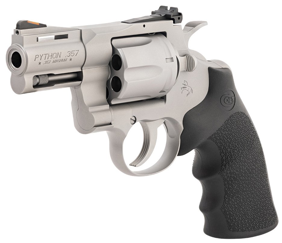 CLT PYTHON 357MAG 3 MATTE SS RUBBER