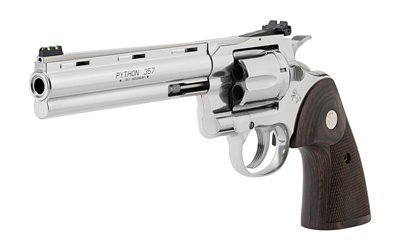 CLT TARGET PYTHON 357MAG 6 SS WALNUT GRIPS 6RD - Image 3