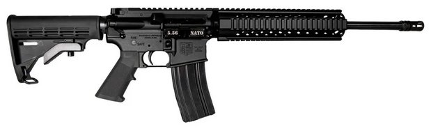 DBF CARBON DB15 5.56 16 QUAD RAIL 10 TELE 30RD