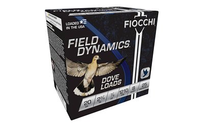 FIOCCHI D&Q 20GA 2.75" #8 25/250