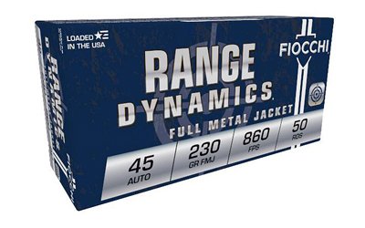 FIOCCHI RD 45ACP 230GR FMJ 50/1000