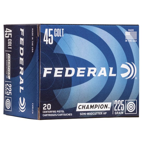 FED CLASSIC 45LC  225GR SEMI WADCUTTER HP 20/25