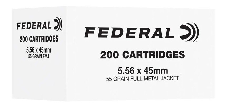 FED TRAINING 5.56 55GR FMJ 200/5