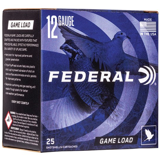 FED GAME-SHOK GAME 12GA 2.75 1OZ #7.5 25/10