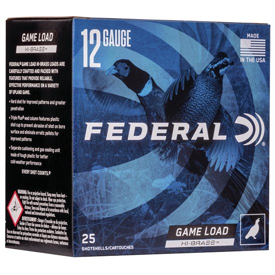 FED GAME-SHOK HI-BRASS 12GA 2.75 #5 25/10