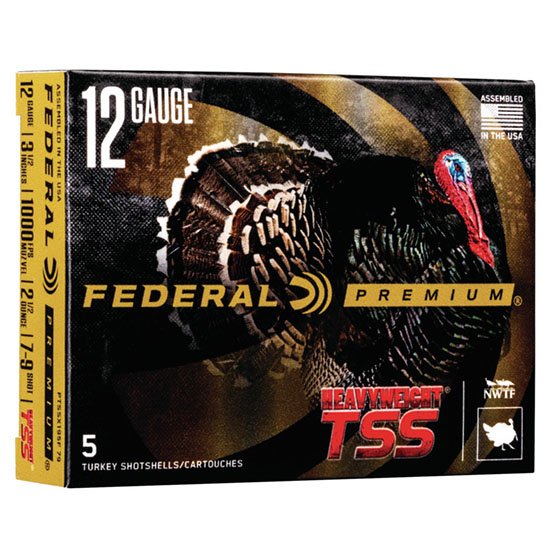 FED HEAVYWEIGHT TSS 12GA 3.5 2.5OZ 7/9 TKY 5/10