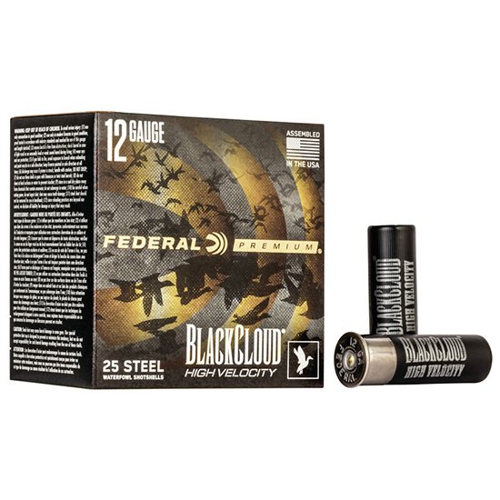 FED BLACK CLOUD HV 12GA 3 1-1/8OZ #4 25/10