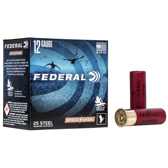 FED SPEED-SHOK HV 12GA 3 1-1/4OZ #1 25/10