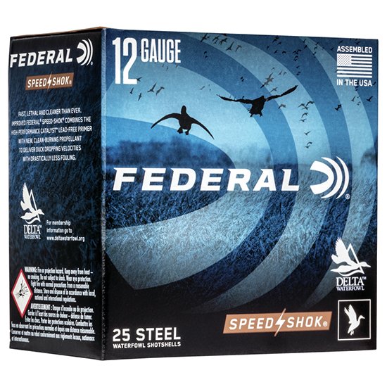 FED SPEED-SHOK HV 12GA 2.75 1-1/8OZ #BB 25/10