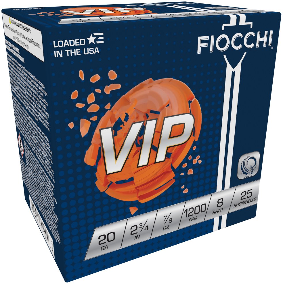 FIO VIP 20GA 2.75 7/8OZ #8 25/10