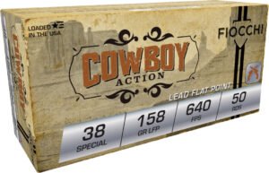 FIO COWBOY 38SPL 158GR LRNFP 50/10