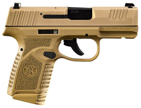 FN REFLEX 9MM 3.3 NMS FDE 2 10RD
