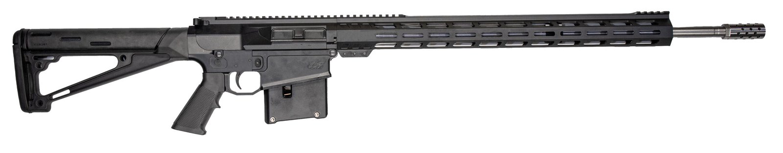 GLFA AR-10 6.5PRC 24 BLK/SS 5RD