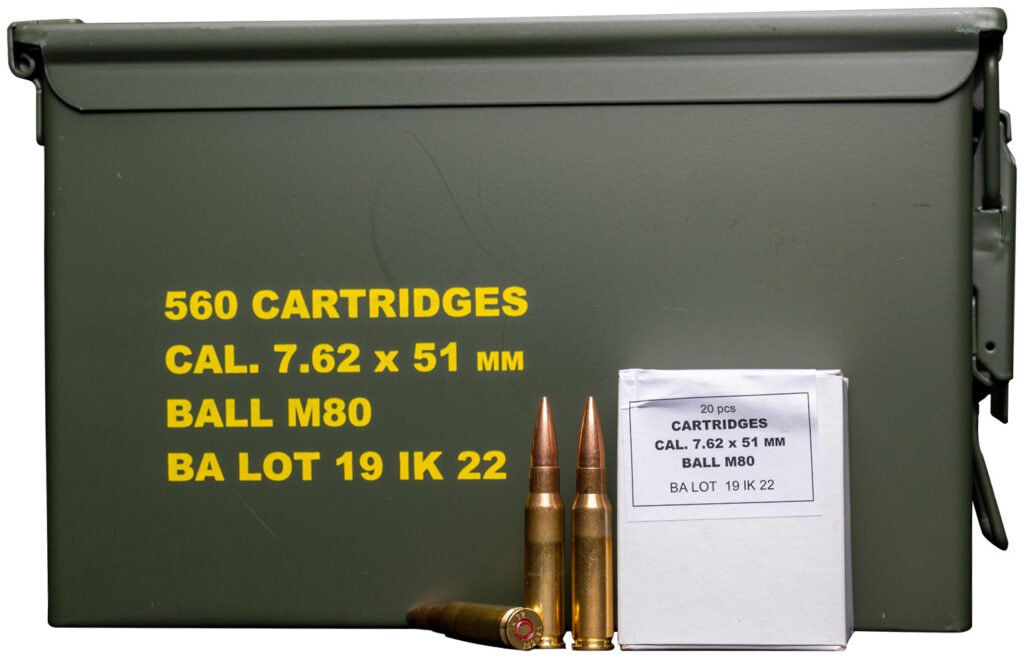 IGMAN 7.62X51 M80 CRATE 2 560RD CANS 1120/1 (72)